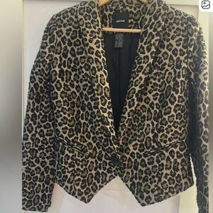 Smythe leopard print Blazer